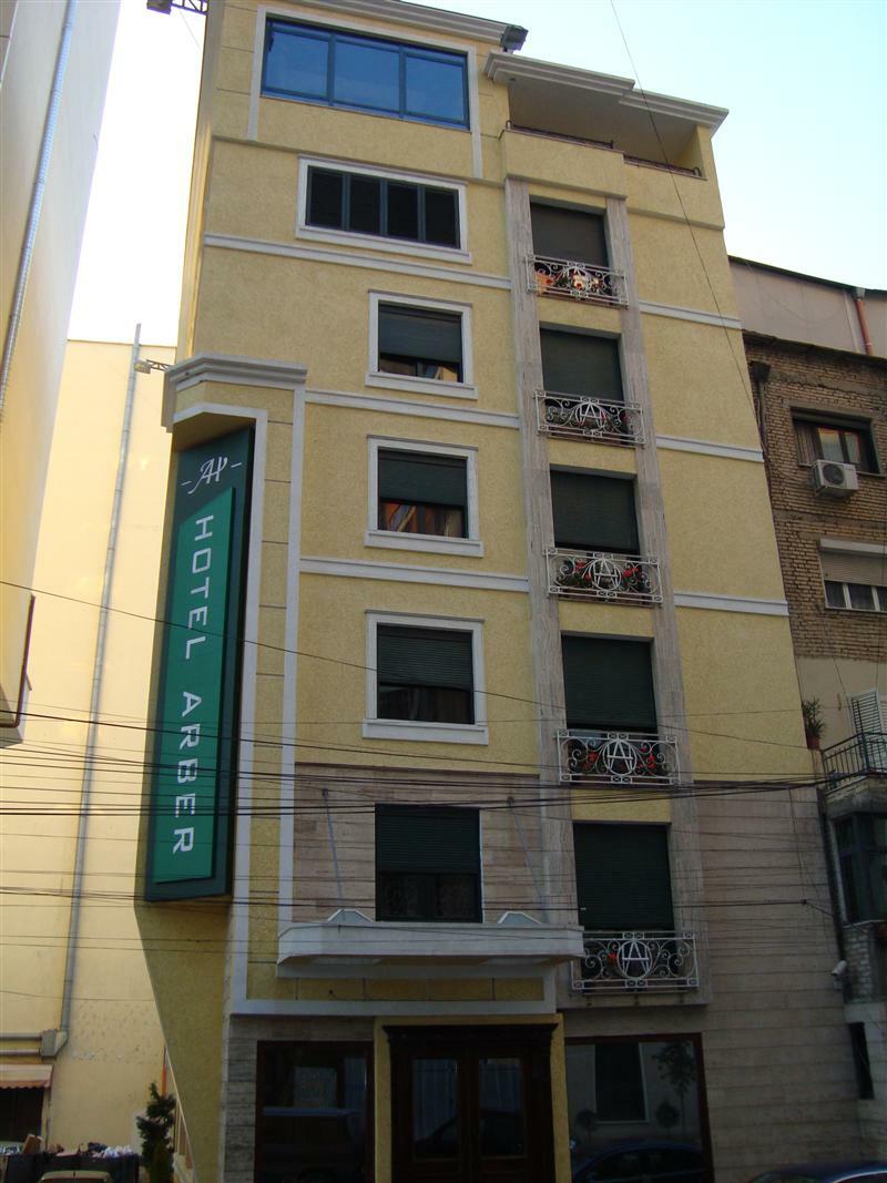 Arber Hotel Tirana Zewnętrze zdjęcie